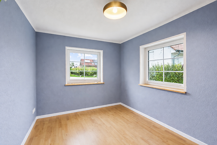 Home Office G�stezimmer in barrierearmen Bungalow A+ Effizienzhaus Allertal 