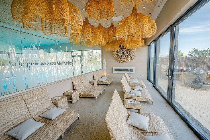 Sauna- und Ruhebereich f�r entspannte Ostsee-Auszeiten