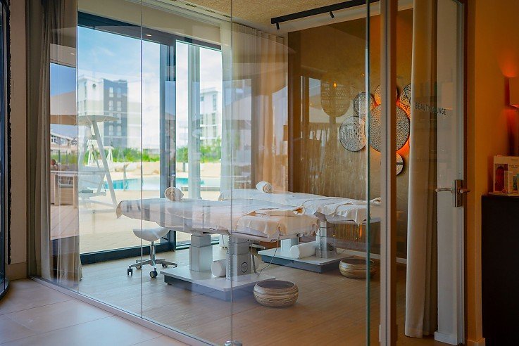 Hochwertiger Spa-Bereich mit Wellnessangebot direkt an der Ostsee