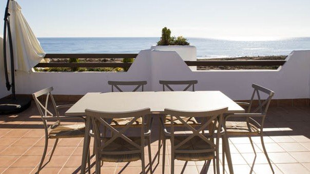 Dachterrasse mit Meerblick Costa de Almer�a Spanien