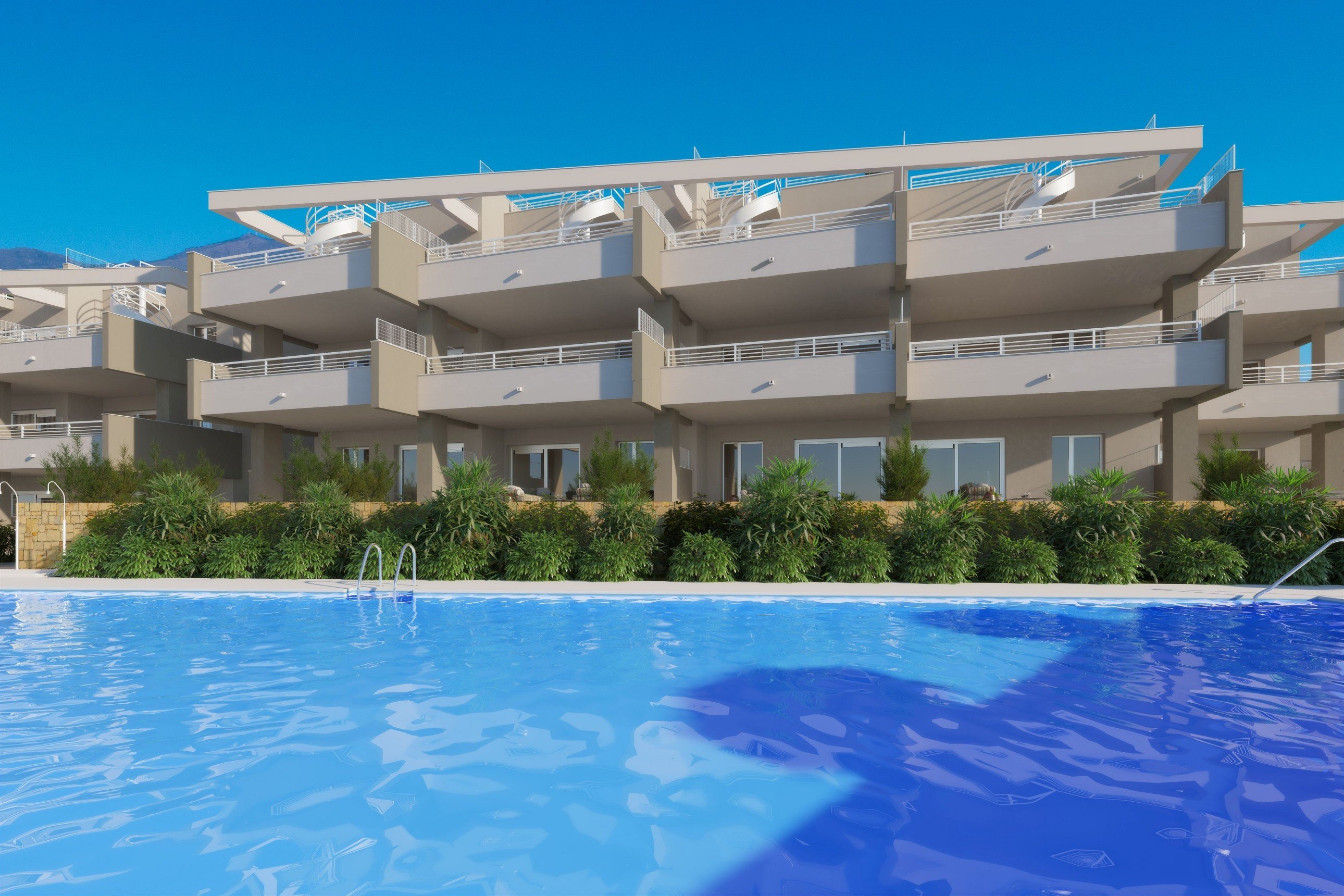 Neubau-Apartment Golfplatz Estepona Costa del Sol