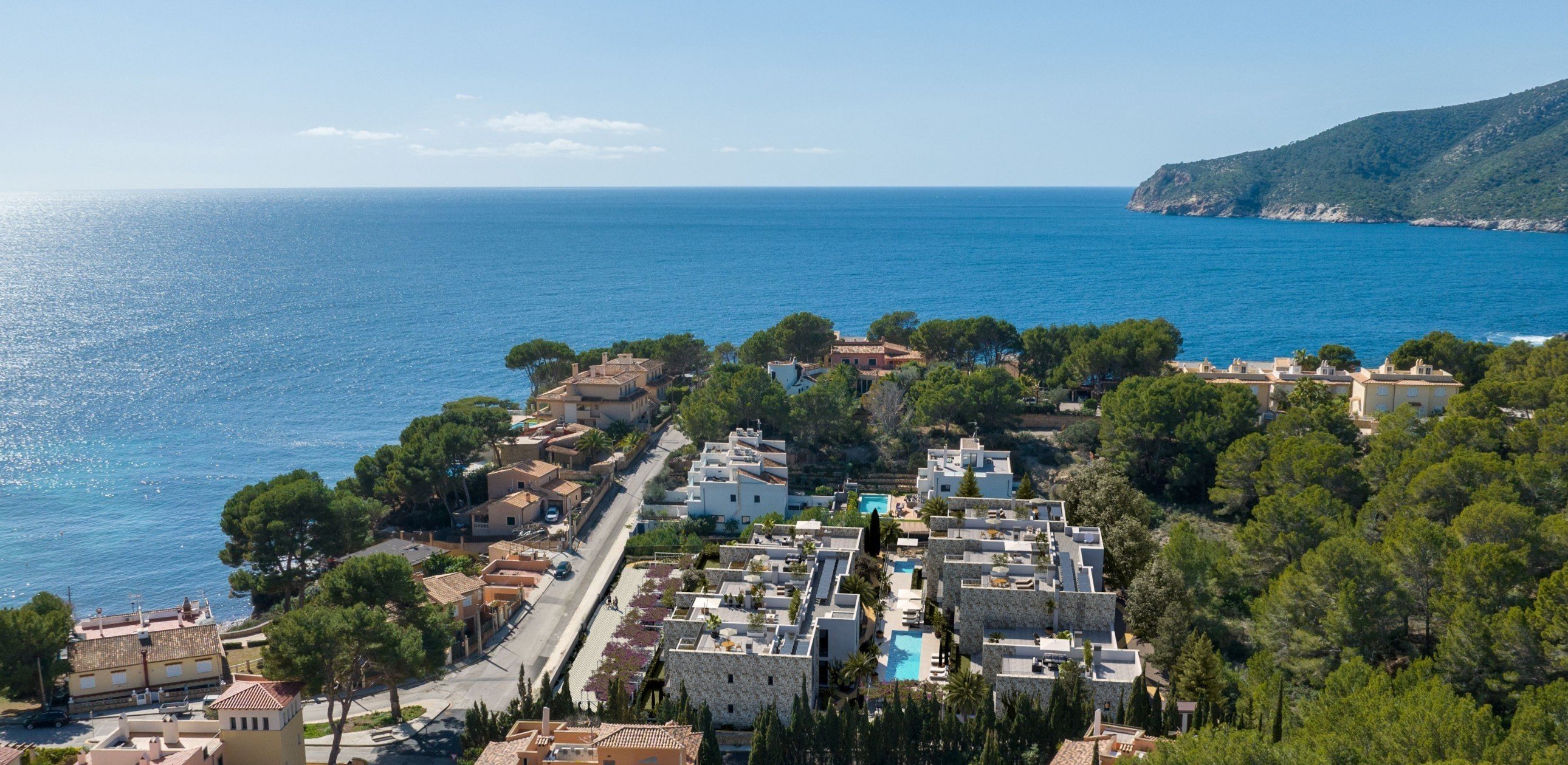 Au�enansicht Neubau-Apartment Sant Elm Mallorca