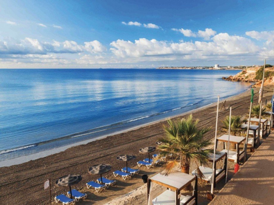 Strand bei der Anlage Terrassenwohnung Mil Palmeras