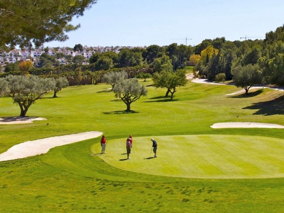 Golf nahe der Anlage Terrassenwohnung Mil Palmeras