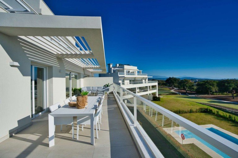  San Roque Terrassenwohnung Stilvolles Wohnen am Golfplatz: C�diz Region, Costa del Sol