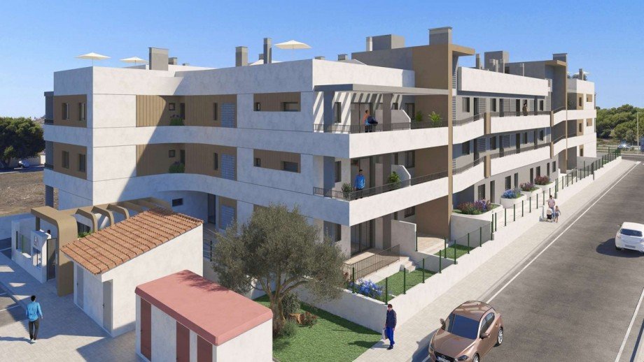 Visualisierung Terrassenwohnung Mil Palmeras