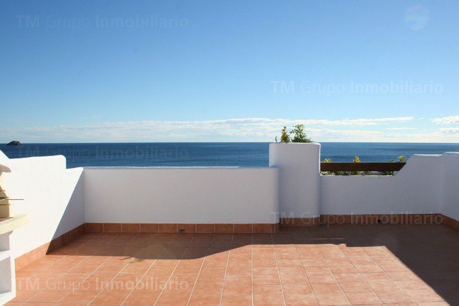 Blick von Dachterrasse Haus San Juan de los Terreros