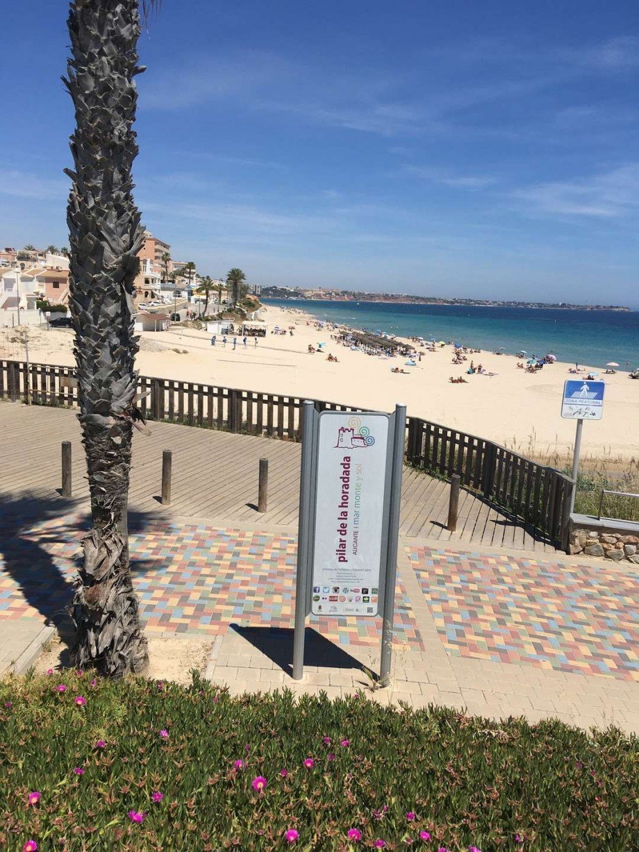 Strand bei der Anlage Terrassenwohnung Mil Palmeras