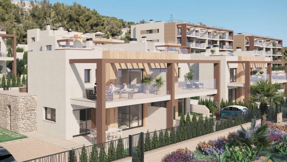 Balkone Villen Villa Sa Cala